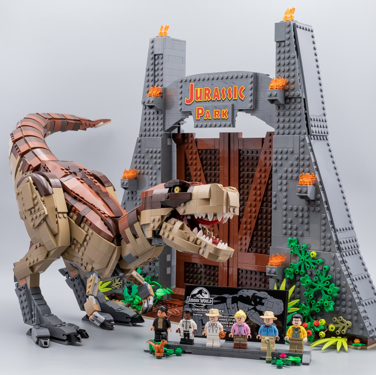 ▻迅速にテスト済み：LEGO 75936 Jurassic Park T. rex Rampage-HOTH
